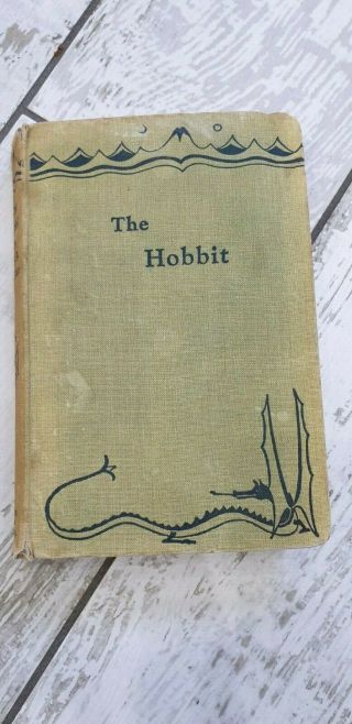 Tolkien: The Hobbit - Rare Early 1955 Seventh Impression Hardback