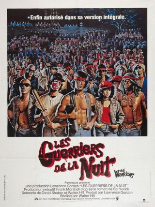005 The Warriors - Michael Beck Crime Action Classic Movie 24 " X32 " Poster