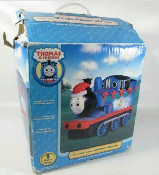 Gemmy Christmas 6ft Thomas The Train Airblown Inflatable Rare 2008 Light Up