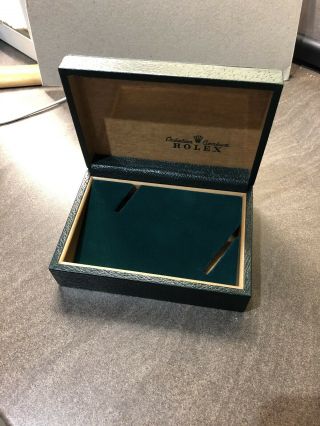 Rolex Box 68.  00.  3 70s - 80s With Flat Type Insert - V.  Rare