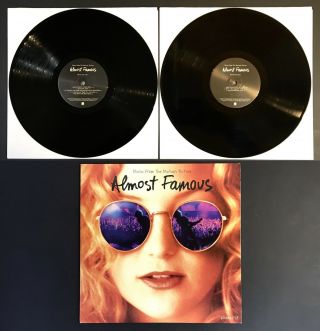 Almost Famous Soundtrack 2lp Vinyl Promo David Bowie Led Zeppelin Rare