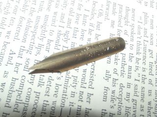 Old Victorian Antique Joseph Gillotts Gold Pen Nib Quill Feather Fountain C105