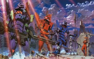 177 Neon - Genesis Evangelion Ayanami Rei Fighting Anime 38 " X24 " Poster
