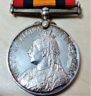 Rare Pre Ww1 British Boer War Service Medal Bristown Town Guard