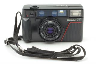 RARE ISO1000 Nikon L35 AF 35mm Compact Film Camera f/2.  8 Lens Japan 2043 2