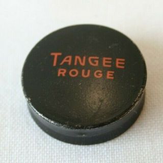 Advertising Antique Tin Tangee Rouge Face Makeup George W.  Luft Co.  York