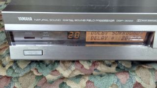 Yamaha DSP - 3000 Digital Signal Processor Rare Made In Japan 2