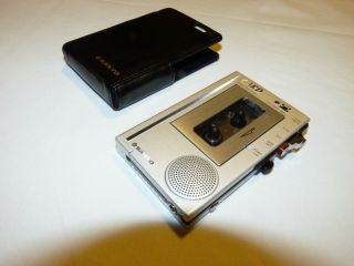Ultra Rare Sanyo TRC - 6000 Microcassette Recorder Micro Talk Book - Made In Japan 2