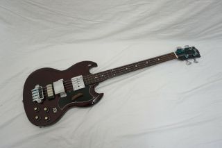 Rare Vintage Ibanez Lawsuit Sg Bass Guitar Japan