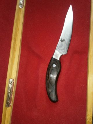 Shun Ken Onion 4.  5 Inch Steak Knife Dm - 0511 Japan Rare Htf Discontinued