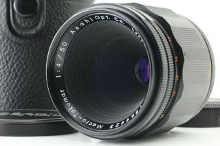 【mint Rare 】 Asahi Pentax Macro - Takumar 50mm F4 Mf Lens From Japan 087