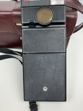 RARE Vintage Polaroid SLR 680 SE Camera W/ Flash Perfect Includes Case 2