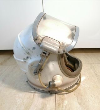 Rare Soviet Russian Air Force Space Helmet Gsh - 6a For Mig - 21