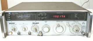 HP Hewlett Packard 8640B Signal Generator w/OPT 003 Made in the USA RARE 2
