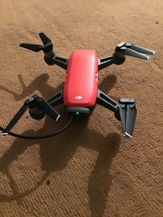 DJI Spark Drone Red - Rarely 2