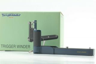 [rare Color Mint] Voigtlander Trigger Winder Navy For Bessa T R2 R3 From Japan