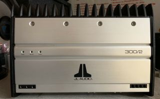 Shop Display Old School Jl Audio 300/2 2 Channel Amplifier,  Rare,  Sq,  Slash,  Vintage