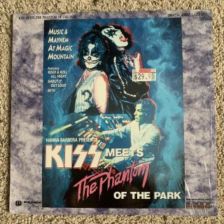 Kiss Meets The Phantom Of The Park Laserdisc - Ultra Rare Music - Play