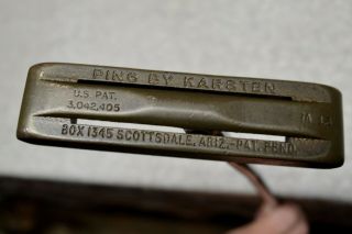 Ping 1a Putter Scottsdale Box 1345 Shaft & Grip Shape Rare
