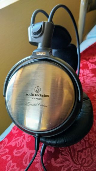 Rare Audio Technica ATH - A900Ti Titanium Limited Edition 3