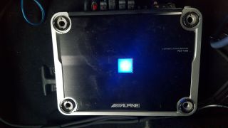 Alpine Pdx - 4.  100 Rare Amplifier 4 Channel Old School Alpine Sound Quality Amp