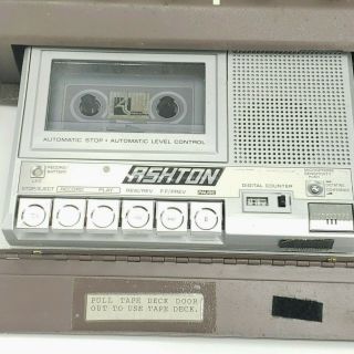 Ashton Electronics Square Dance Turntable Vintage Record Player Rare 2
