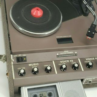 Ashton Electronics Square Dance Turntable Vintage Record Player Rare 3
