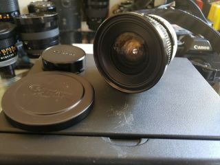 Rare Canon Fd S.  S.  C.  Ssc 17mm F/4 Wide Angle Mf Camera Lens