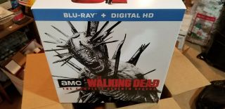 The Walking Dead Season 7 Limited Edition Blu - Ray Spike Walker Rare