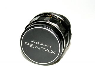 Asahi Pentax 50mm f/1.  4 Takumar 8 Element M42 Lens w/ Cap Filter RARE 2