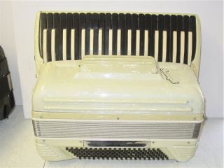 Pancordion Crucianelli Reverse Keyboard Piano Accordion For Repair - Rare