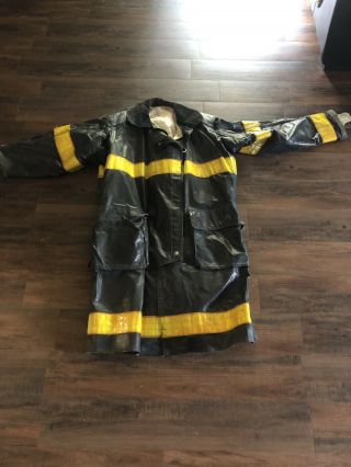 Firefighter Fireman Turnout Bunker Gear: Jacket Coat Rare