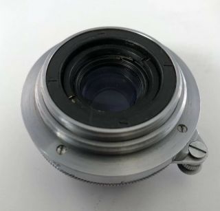 Rare Canon Serenar 35mm F 3.  2 Leica LTM39 Lens,  ‘OCCUPIED JAPAN ' w/case 3