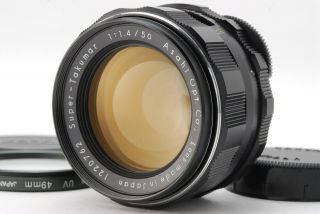 【RARE 8 Element Near MINT】 Pentax - TAKUMAR 50mm f/ 1.  4 Lens M42 JAPAN J09 2