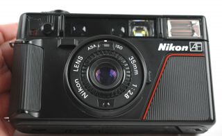 RARE ISO 1000 Nikon L35 AF 35mm Compact Film Camera - JAPAN 2