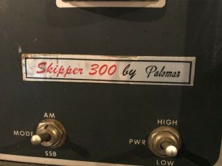 Palomar Skipper 300 Linear Amplifier Ham vintage RARE 2