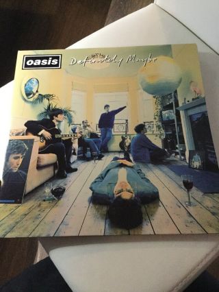 Oasis Definitely Maybe Creation 2 X Lp Rare 1994 Damont Uk 1st Pressing Crelp169