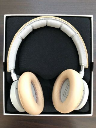 B&O PLAY Bang & Olufsen Beoplay H9i Headphones (Natural Color) Rarely 2