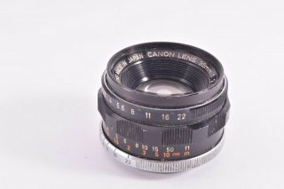 CANON 35mm/F2 Leica 39mm LMT screw mount Rare 28698 2