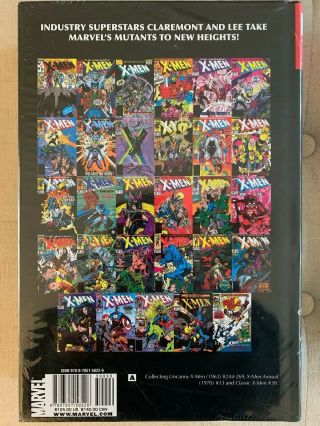 X - Men Omnibus Jim Lee Claremont Volume 1 Marvel Comics RARE OOP 2