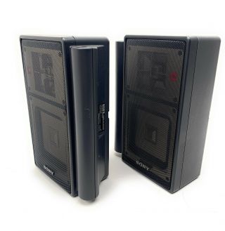 Sony APM - X5A,  30W (PVM monitors series) 1986 - pro audiophile speakers RARE 2