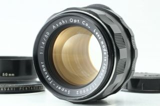 【rare 8 Element Ex4】 Asahi Pentax Takumar 50mm F1.  4 M42 Mf Lens From Japan