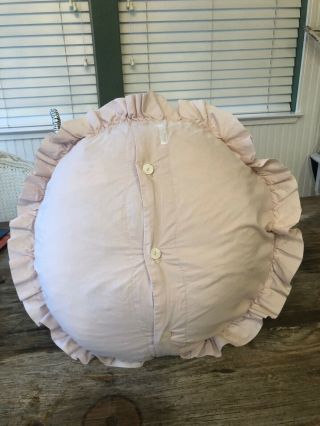 Rachel Ashwell Shabby Chic Couture Pink Petticoat Pillow Rare 3