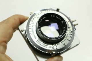 Kodak Ektar 105mm f3.  7 rare Heliar type lens for Graflex Speed Graphic or ather 3