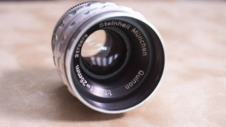 Steinheil Munchen Quinon 25mm F1.  5 Lens For C Mount Rare