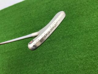 Rare Titleist Golf Scotty Cameron Bullseye Blade Putter 35 " Baby T Black Grip