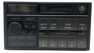 Toyota Technics Synthesized Am/fm Radio Receiver Tape Player Oem Rare