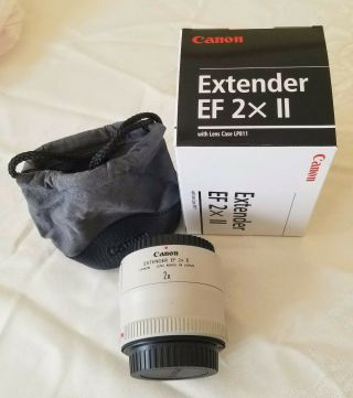 Canon Extender EF 2X II rarely 2