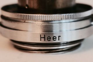 Leica Leitz Very Rare Heer Summitar 2/5cm Ernst Leitz Wetzlar
