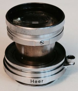 Leica Leitz very rare HEER Summitar 2/5cm Ernst Leitz Wetzlar 2